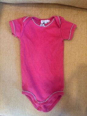 Petit Bateau Onesie - 6 months